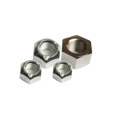 China Galvanized heavy industry standard astm a307 hex nuts and bolts for sale