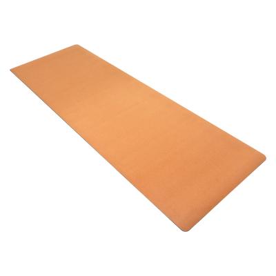 China Soft Good Quality Certified Fitness Cork Yoga Mat 5mm Natural Eco-Friendly Anti-Slip For Daily Use for sale