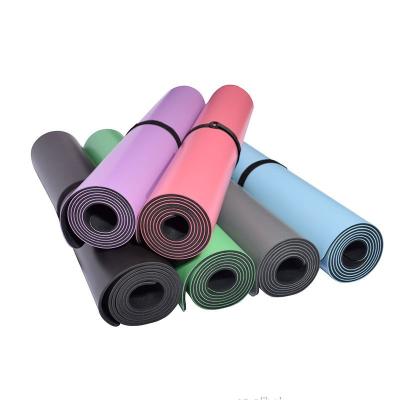 China Folding soft high quality home exercise non-slip floor sports fitness gym yoga mats for sale