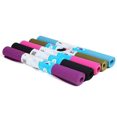 China OEM Design Soft Top Fitness Custom Printed PU Anti Slip Polyurethane Natural Rubber Yoga Mat for sale