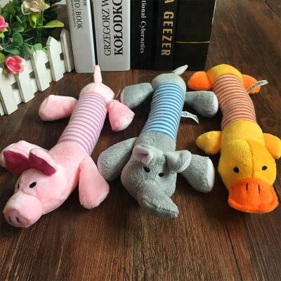 China Toy Adorable Plush Squeaky Pet Soft Toys Cat Molars Puppy Chew Squeaker Soft Plush Dog Sounding Toy for sale