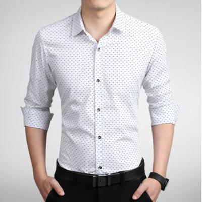 China Hot Sustainable 100% Cotton Styles High Quality Spring Cotton Mens Shirts Plus Size M-xxxxxL Mens Casual Shirt for sale