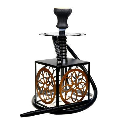 China Acrylic + Metal 2018 Latest Acrylic Shisha With Acrylic Low Height 40cm ACHK-008 for sale