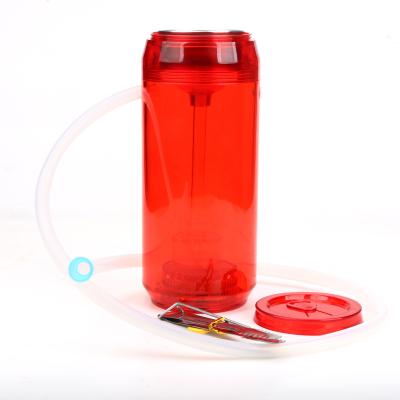 China 2019 Premium Acrylic Hookah Cup Size 19cm Red Plastic Shisha Set For Sale for sale