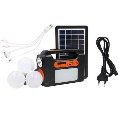 China Hot Sale Mini Portable Solar Power System Home Solar Panel Home Lighting System for sale