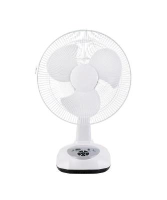 China Home lighting/camping light promotion 2020 12/14/16 inch rechargeable fan with glare LED light with 9 lyric table fan for sale