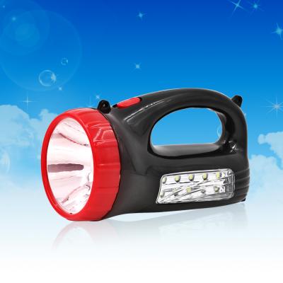 China Portable Rechargeable Camping Torch Light Emergency Flashlight Led Sensor Lighting With Hand Grip Clamp for sale