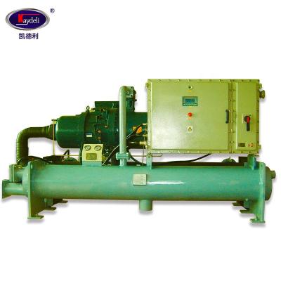 China Industrial Machinery Repair Shops Japan Screw Compressor Water Chiller Water Cooled for sale