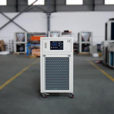 China Hermetic Rotating Type 1PH Air Cooled Hotels Water Chiller 1/3 Hp for sale