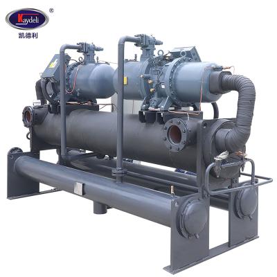 China Water Cooled Hotels 150hp Screw Chiller 150 Tons for sale