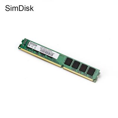 China DDR3-NB SimDisk RAM DDDR3 8GB RAM PC3-12800 (DDR3-1600MHz) for Desktop PC for sale