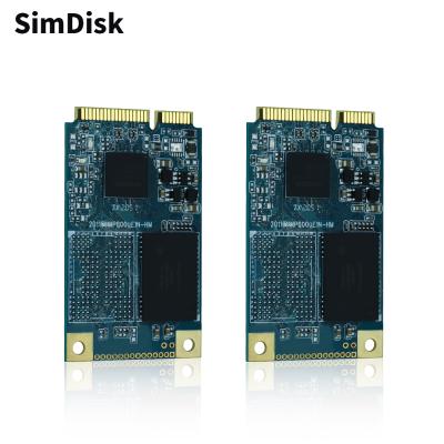 China MSATA SimDisk M.2 Hard Drives mSATA 2242 Small Size Solid State Drive for Laptops and Compact Computers SSD for sale