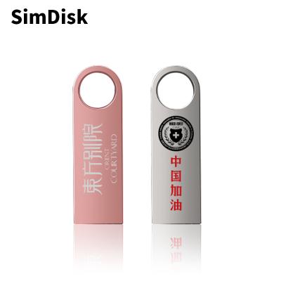 China SimDisk USB Drive USB Flash Drive 2021 New High Speed ​​Flash Drive Metal USB 4GB 8GB 16GB 32GB 64GB 128GB for sale