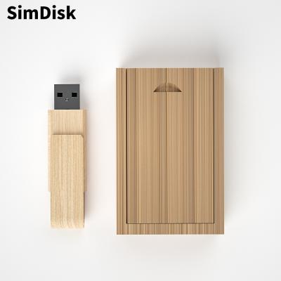 China SimDisk USB 2.0 128M 256M 512M 1G 2G 4G 8G 16G 32G 64G 128G Wooden USB Drive Flash Drive, Wedding Gift, Customized 32G Flash Drive for sale