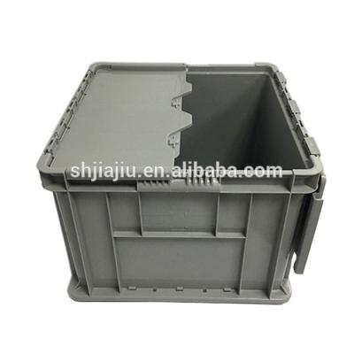 China 400*400*310mm JOINT Square Tools Use Plastic Logistic Stackable Packaging Box for sale