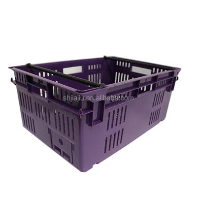 China stackable & stackable JOIN VersaCrate Stack and Handheld Plastic Nest Crate for sale