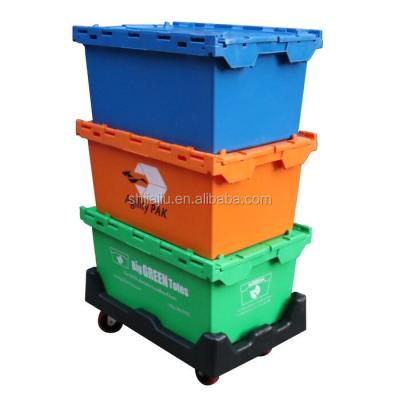 China Heavy Duty JOINT Wholesale Plastic Movable Heavy Duty Wheel Trailer Trolley Mobile Trolley Cart for sale