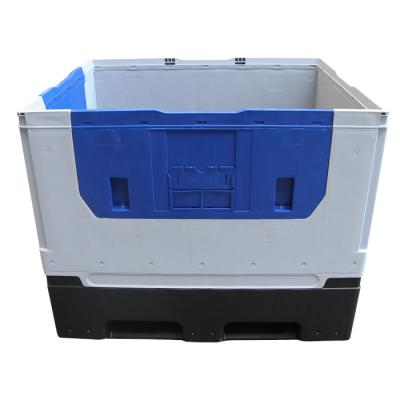 China Automotive Industry JOIN 100% HDPE Containers Blank Bulk Large Plastic Folding Pallet Box Pallet For Industry Pallet Box Crate for sale