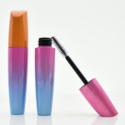 China High Quality Customize Blue Unique Gradient Pink Cosmetic Bottle Container Big Mascara Brush for sale