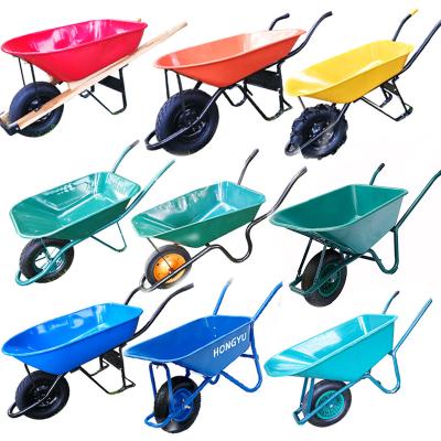 China Construction Multi Purpose Industrial Garden Metal Wheel Barrow Heavy Duty Barrow for sale