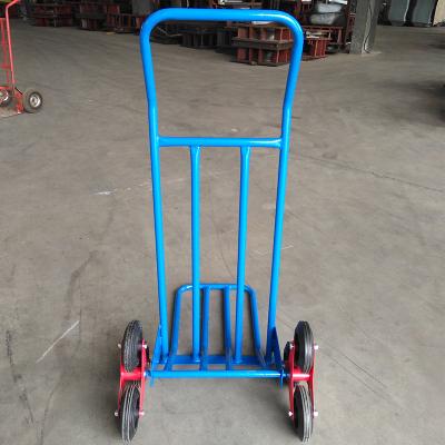 China Construction Tools Six Wheel Hand Cart For Climbing Stairs for sale