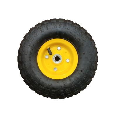 China Trolley Trolley 4.10/3.5-4 Pneumatic Tire Rubber Wheel for sale