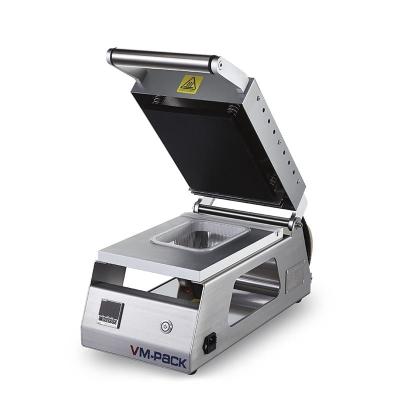 China Food Takeaway Packing Machine Manual with 1-2 Plastic Trays for Fast Food on Tray Sealer Manual Start CE for sale