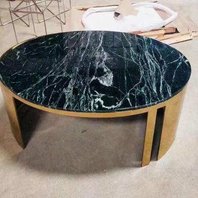 China Modern Natural Stone Big Slabs Good Quality Marbles Large Marble Blocks Polished Green Marble for sale