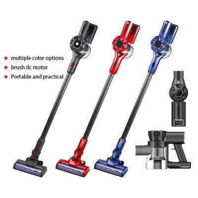 China 10 Kpa Wet and Dry Portable Handy Stick Lithium Battery Hotel Cordless Vacuum Cleaner 22.2V for sale