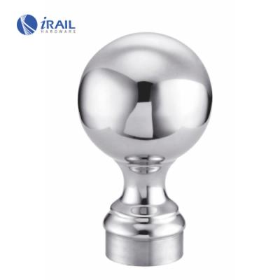 China Chinese high quality stainless steel balustrade mirror fence ball fitting for stair and balcony railing for sale