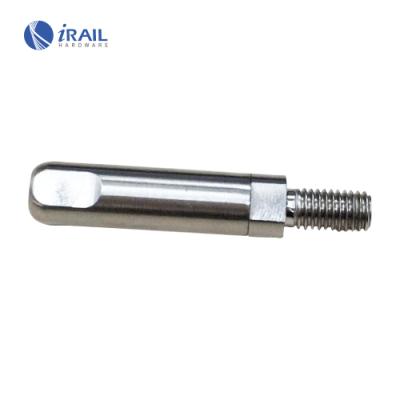 China Chinese 304 316 stainless steel wire receiver swageless terminal fitting for stair and balcony wire railings for sale