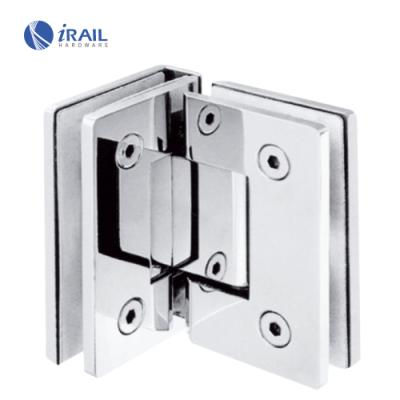 China Chinese High Quality Chrome Shower Glass Door Hinge Stainless Steel Glass Hardware for sale