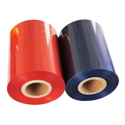 China Film COMPATIBLE Foil Transfer Heat Transfer Wax Resin Thermal Ribbon For Heat Transfer Printer Printing Film for sale