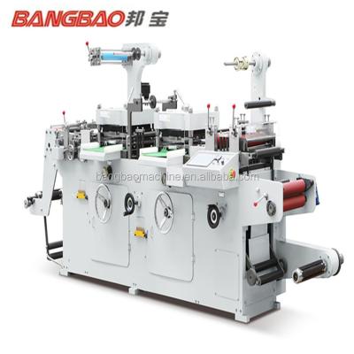 China Factory Automatic Roll To Roll Laser Label Cutting Machine for sale