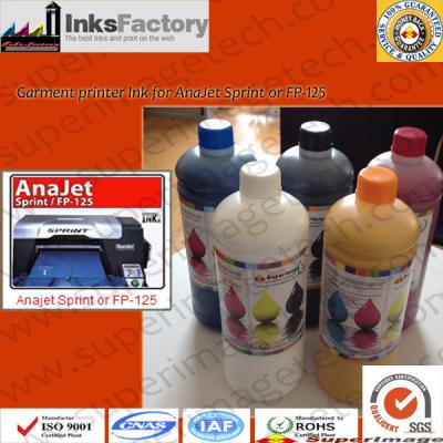 China Anajet Sprint Garment Printer Ink,anajet sprint sp-200 garment ink, anajet dtg garment ink, anajet sprint t-shirt ink for sale