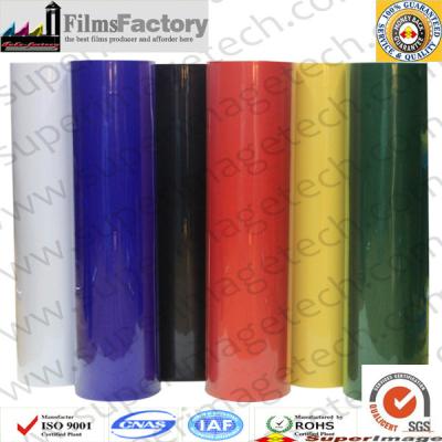 China Transfer PU Vinly Heat Transfer Film for sale