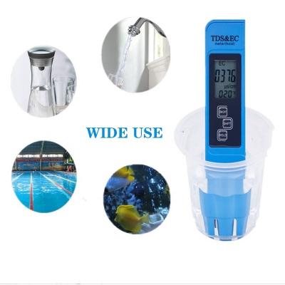 China Swimming Pool & Aquarium& Portable Water Test TDS EC Temp Water Testing Digital TDS EC Tester for sale