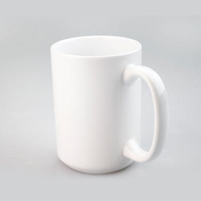 China Wholesale Disposable 450ml Customized Logo Blank White Sublimation Empty Coffee Mug for sale