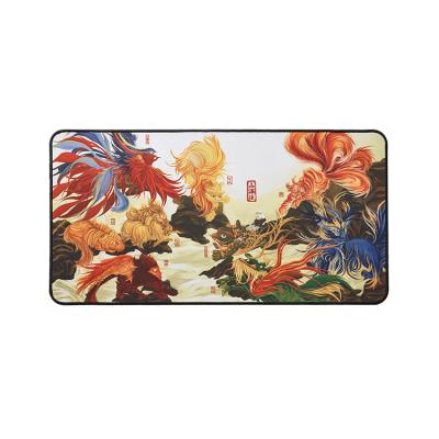 China Cultural And Creative Products Rubber Leather Game Shanhaijing Mouse Pad for sale