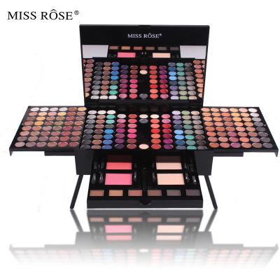 China High Dye 48*33.5*47CM 180 Colors MISS ROSE Makeup Blush Eye Shadow Professional Natural Eyeshadow Palette Cosmetic Case for sale