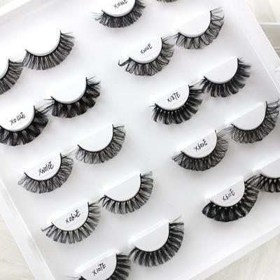 China Wholesale cheap luxury china 3d 5d mink private label hair lashes 25mm super fluffy mink eyelashes for sale