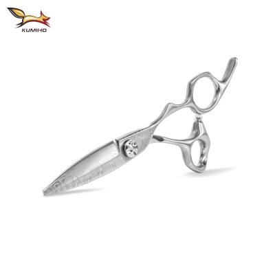 Китай 2019 New Arrival DMSG-60 Damascus Style Hair Scissors 6inch Chinese High Grade 440c Sliding Scissors Cutting продается