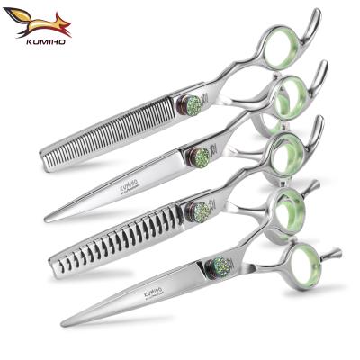 China XLBS-70 XLBS-75 Pet Grooming Scissors Kit 4pcs Kit Cutter Chunker Thinner and Curve High Quality Viable Scissors 7 and 7.5inch Available for sale