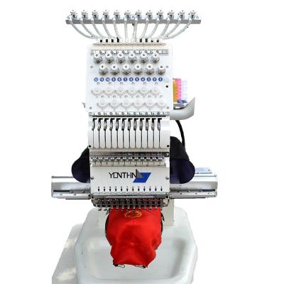 China Yonthin 12 needles Digital Embroidery Machines cheap price single head cap and t-shirt for sale