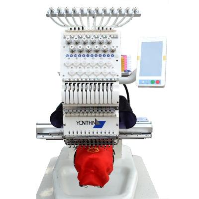 China Yonthin 12 Needles Industrial Embroidery Machines Prices For Sale , Embroidery Machine Single Head en venta