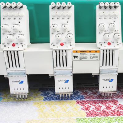 China Four mixed Flat Embroidery Machine combination series sewing machine with 4 heads for sale