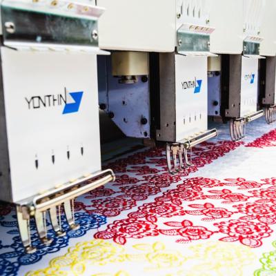 China Yonthin High Speed 9 Needles 6 Heads Computerized Embroidery Machines for sale