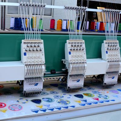 China Yonthin High Speed Tajima Computer 24 Head Embroidery Machine Suppliers Prices For Sale Computerized Used Clothes for sale