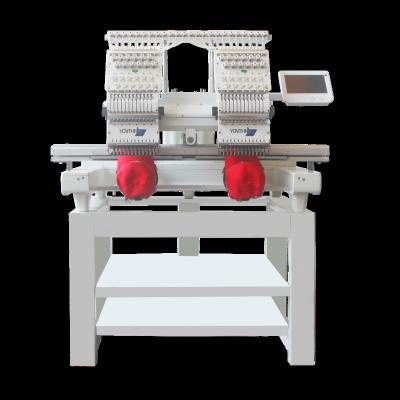 China Yonthin High Speed 2 Head Tajima Computer Embroidery Machine Suppliers Prices For Sale Computerized Cap T-shirt for sale