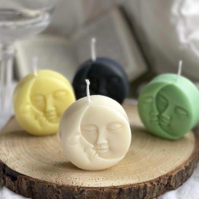 China Birthdays LIGHTING LOVER Art Scented Face Shaped Candle High Quality Decorative Luxury for sale